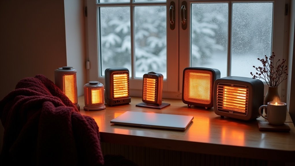 cozy winter desk heaters