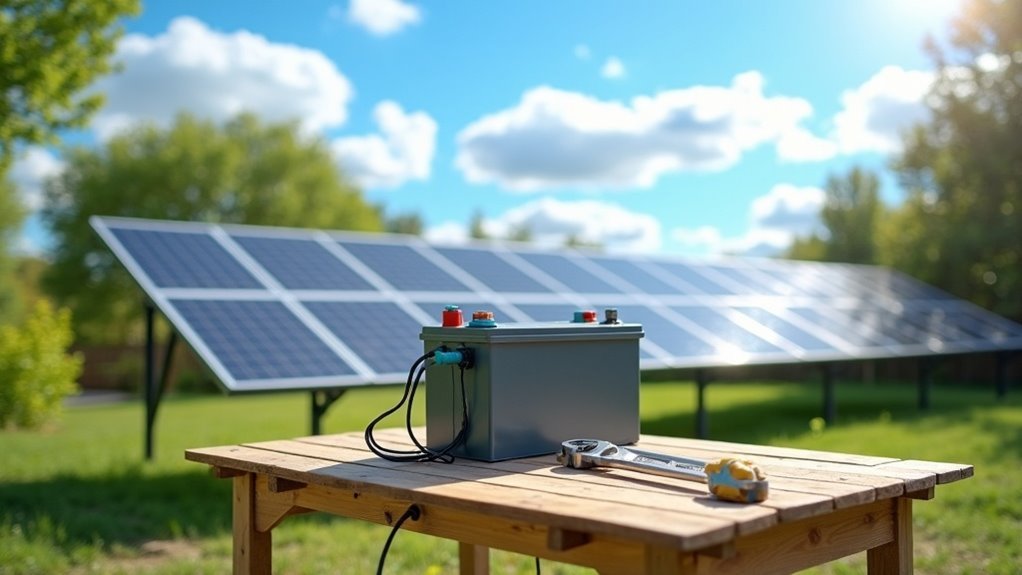 installing a solar generator