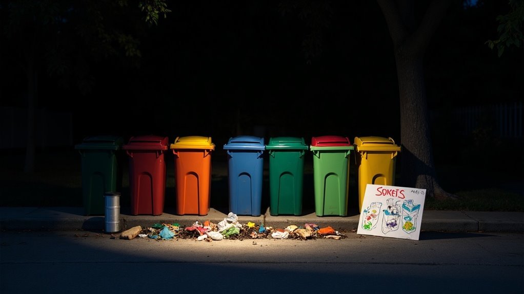 managing waste during outages