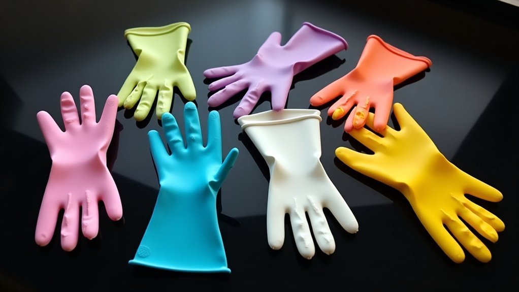 nitrile gloves for protection