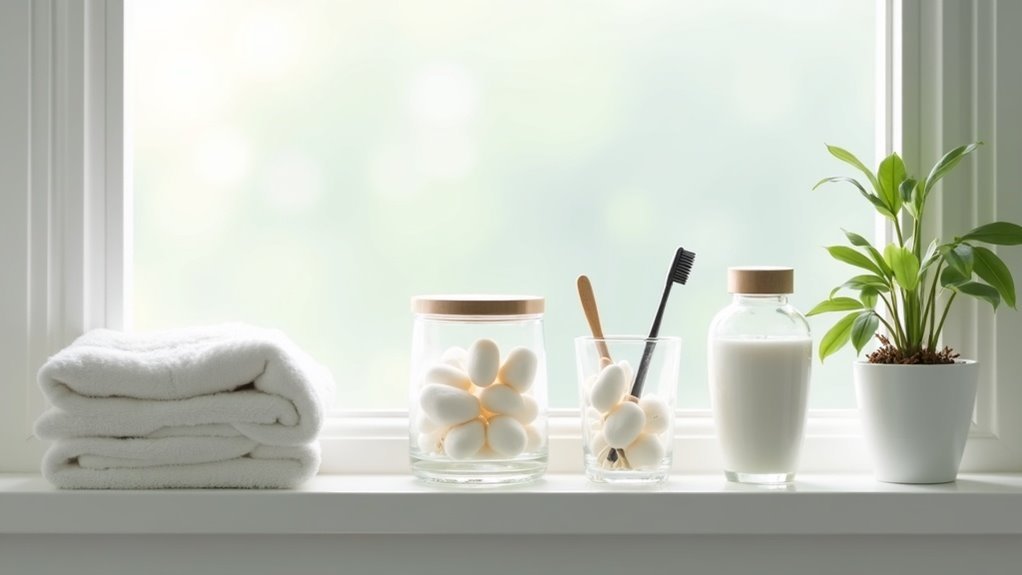 organize hygiene supplies properly