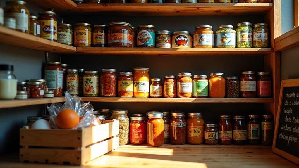 proper canned goods storage