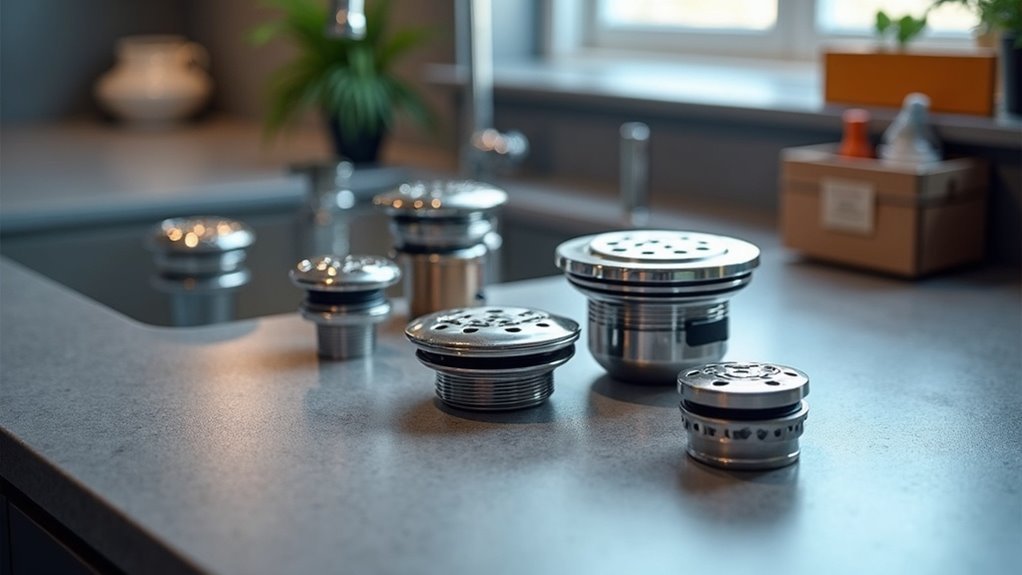 sink drain installation kits