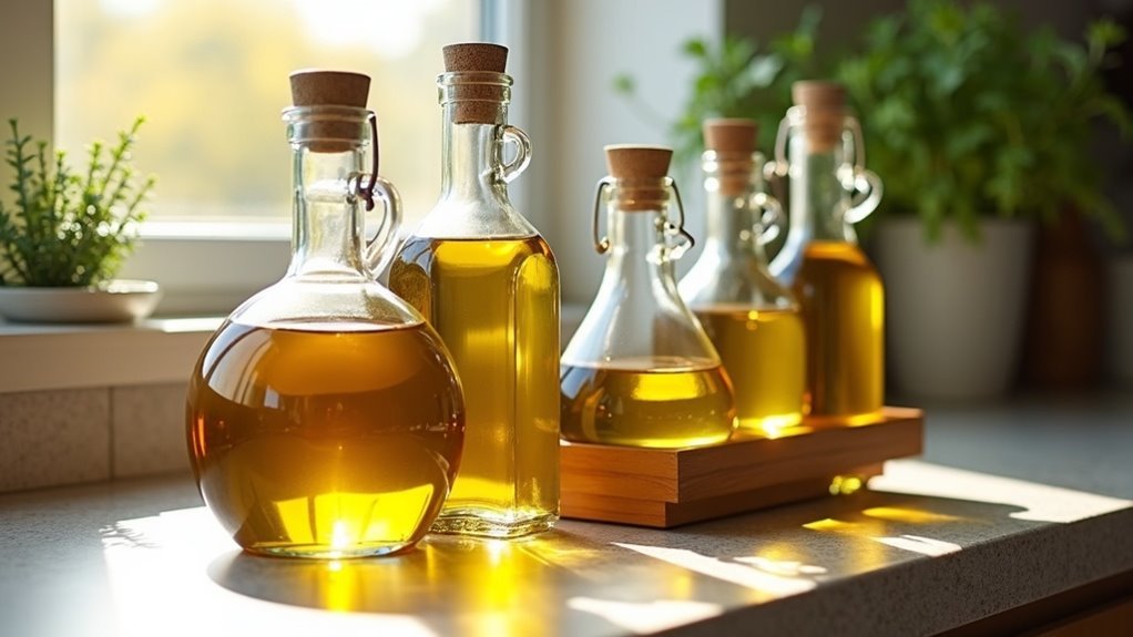 store oils in cool dark place