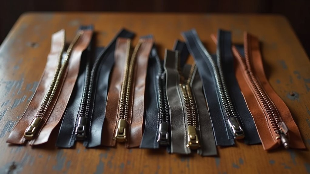 stylish durable boot zippers