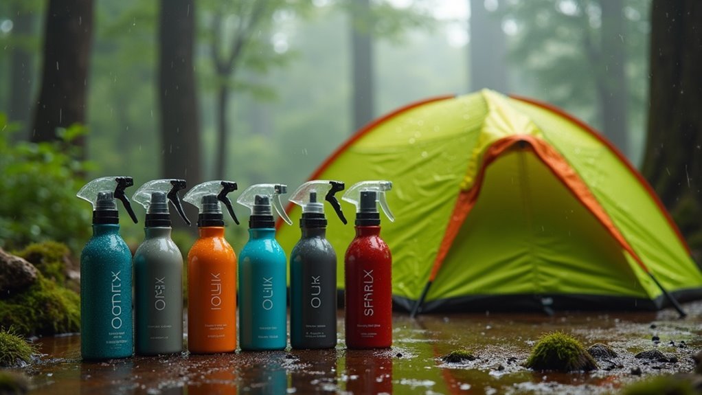 tent waterproofing spray options