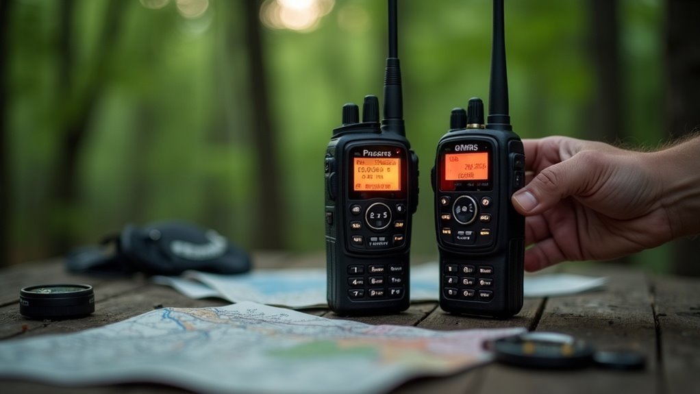using frs and gmrs radios