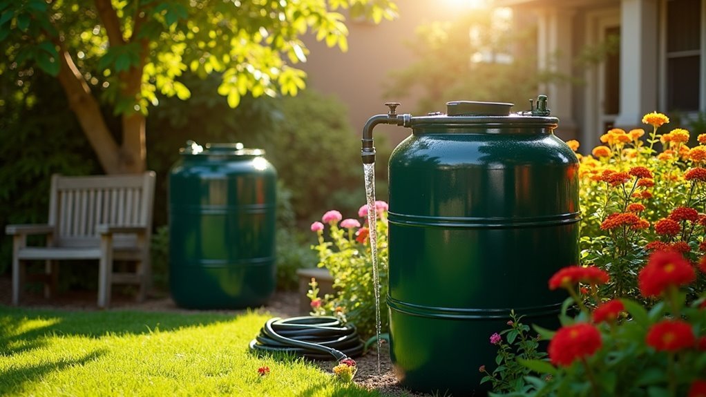 water storage barrel usage