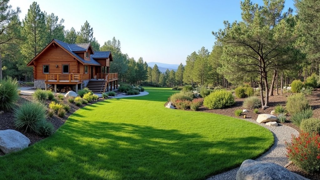 wildfire defensible space creation