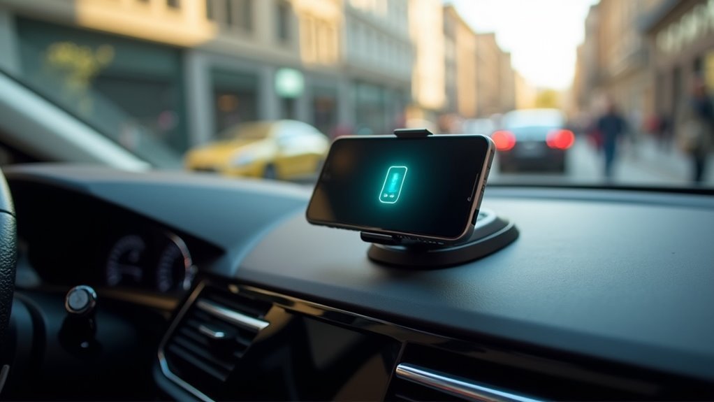 wireless charging car mounts
